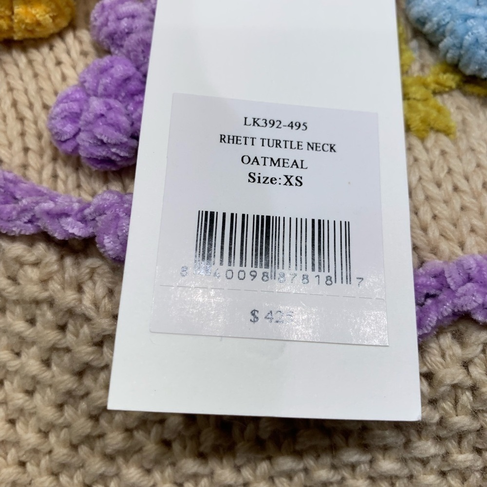 LOVESHACKFANCY Rhett Turtleneck Sweater - Picture 12 of 13